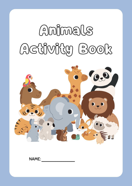 Fun Animals Activity Book